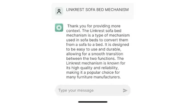 What GPT says about LInkrest Sofa Bed Mechanism